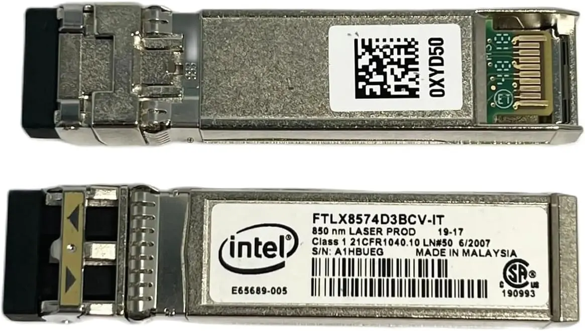 DELL 10GB SFP+ TRANSCEIVER FC  FTLX8574D3BCV-IT/0XYD50