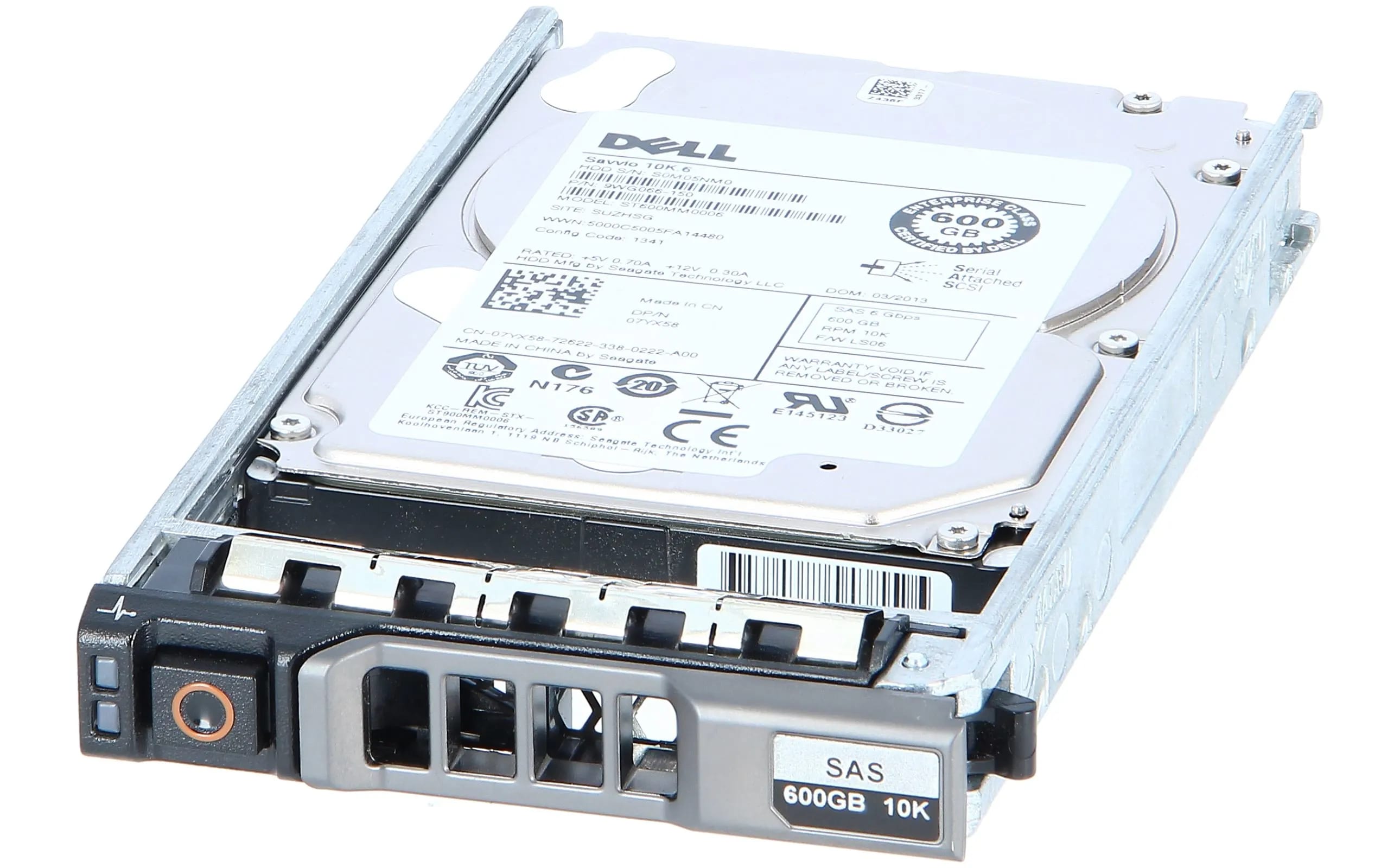 Dell 600GB SAS 10K 12Gbps 2,5" SFF
