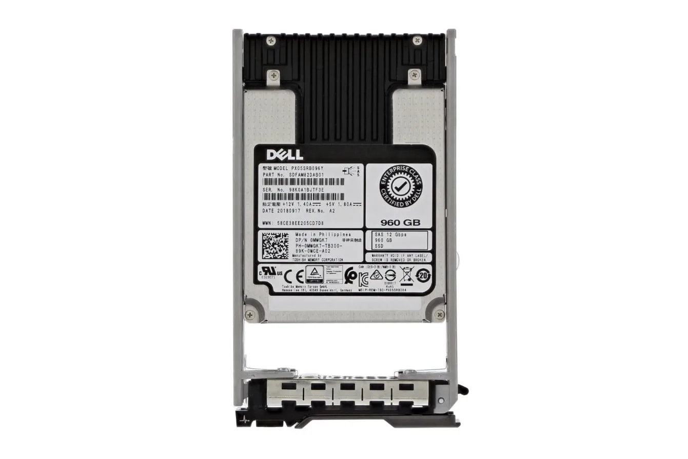 Dell 960GB SAS 12Gbps SFF P/N: 0MWGK7