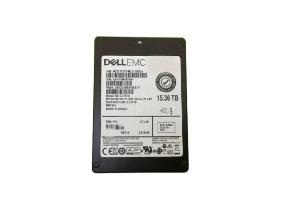 Dell Enterprise 15.36TB SAS SSD 12G  P/N: 0V51HG