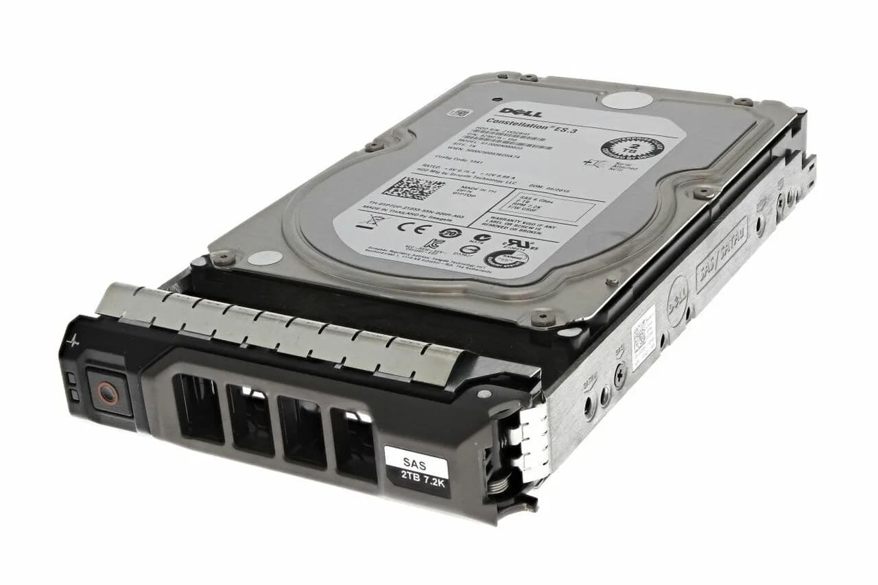 Dell Enterprise 2TB SAS 7.2K 12Gbps 2,5" SFF