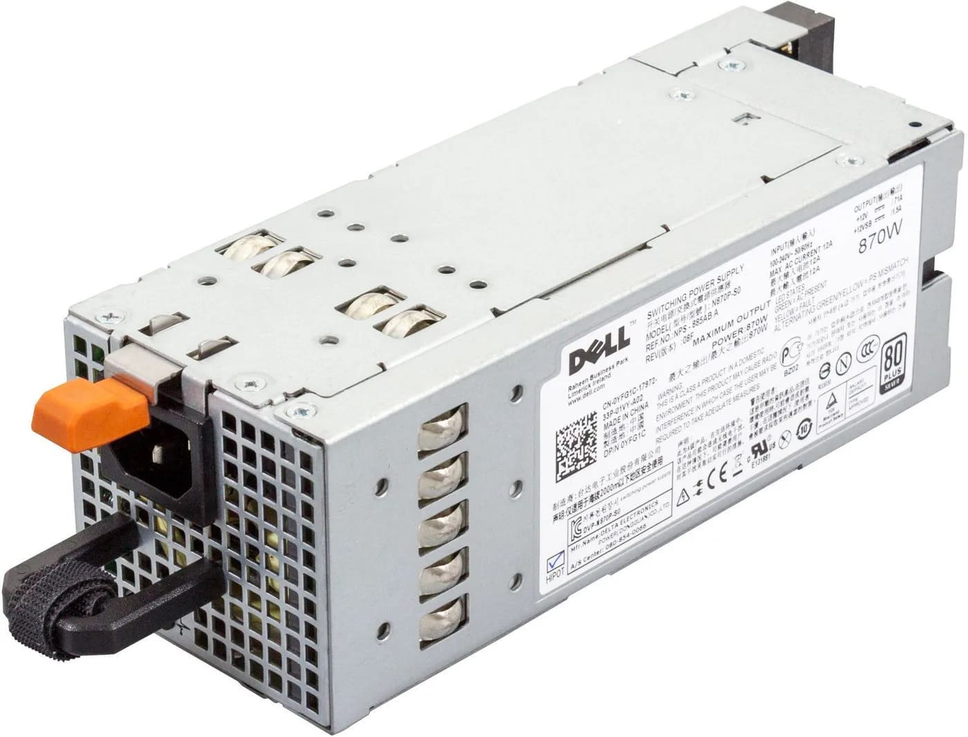 Dell  PowerEdge R710 870W PSU - YFG1C