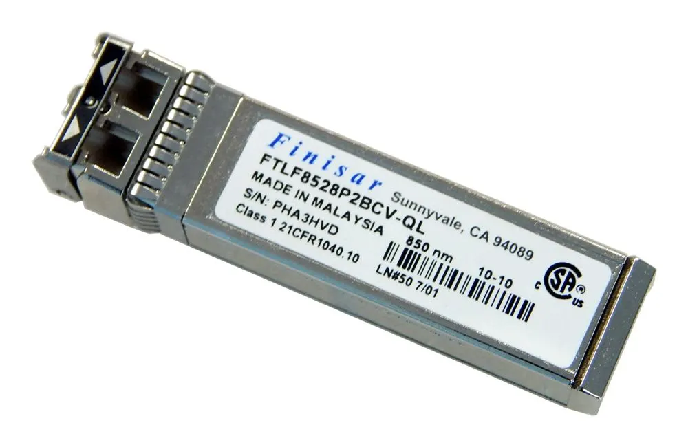 Finisar 8 Gbit/s SFP+ SR Tranceiver FTLF8528P2BCV-QL