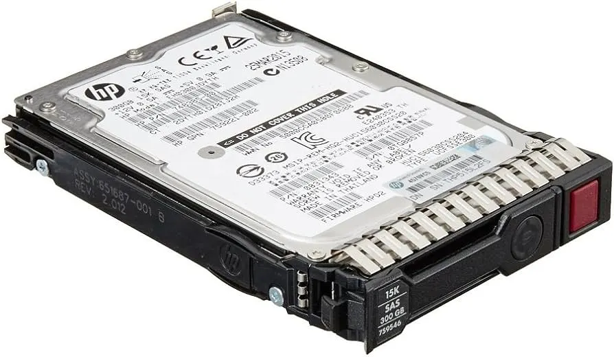 HPE 759208-B21 300GB SAS 15K 12Gbps 2,5" SFF