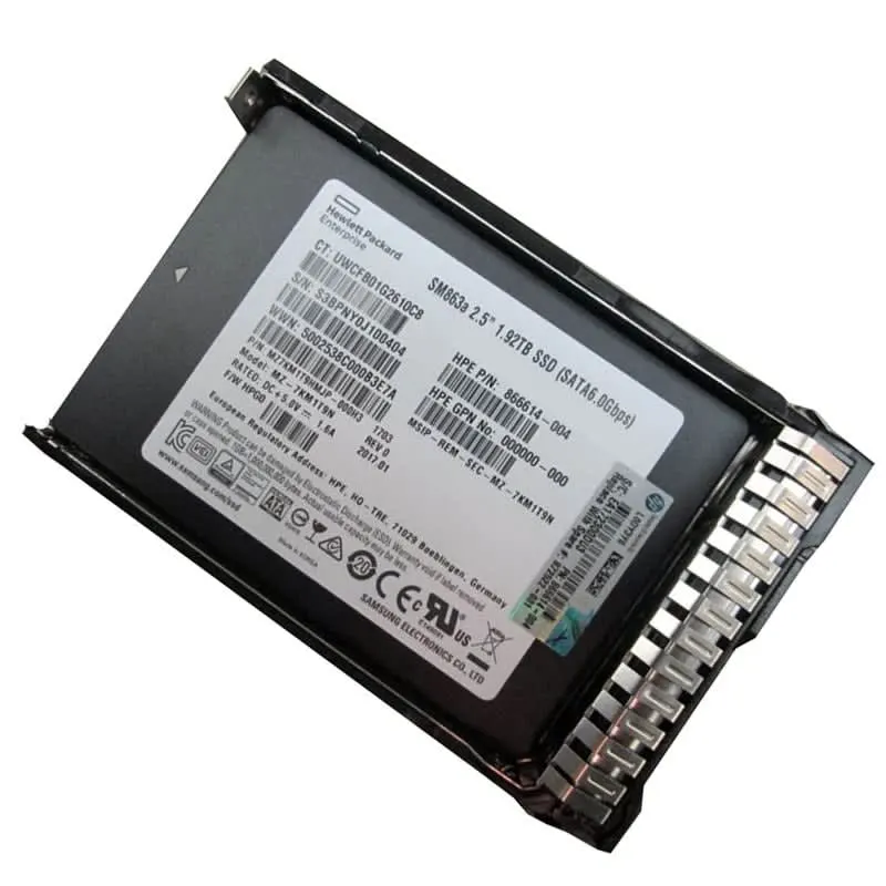 HPE 866614-004 1.92TB SATA 6Gbps Samsung SM863A SFF