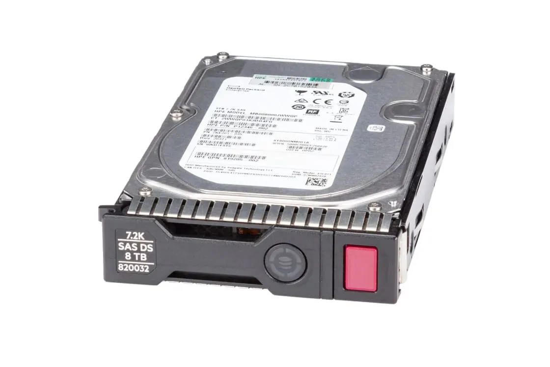HPE 8TB SAS 12Gbps 3.5" LFF P/N: P50263-002