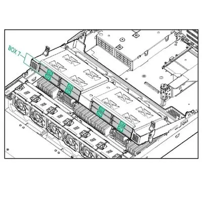 HPE 8xSFF x U.3 Mid TM Kit for DL380 G11 