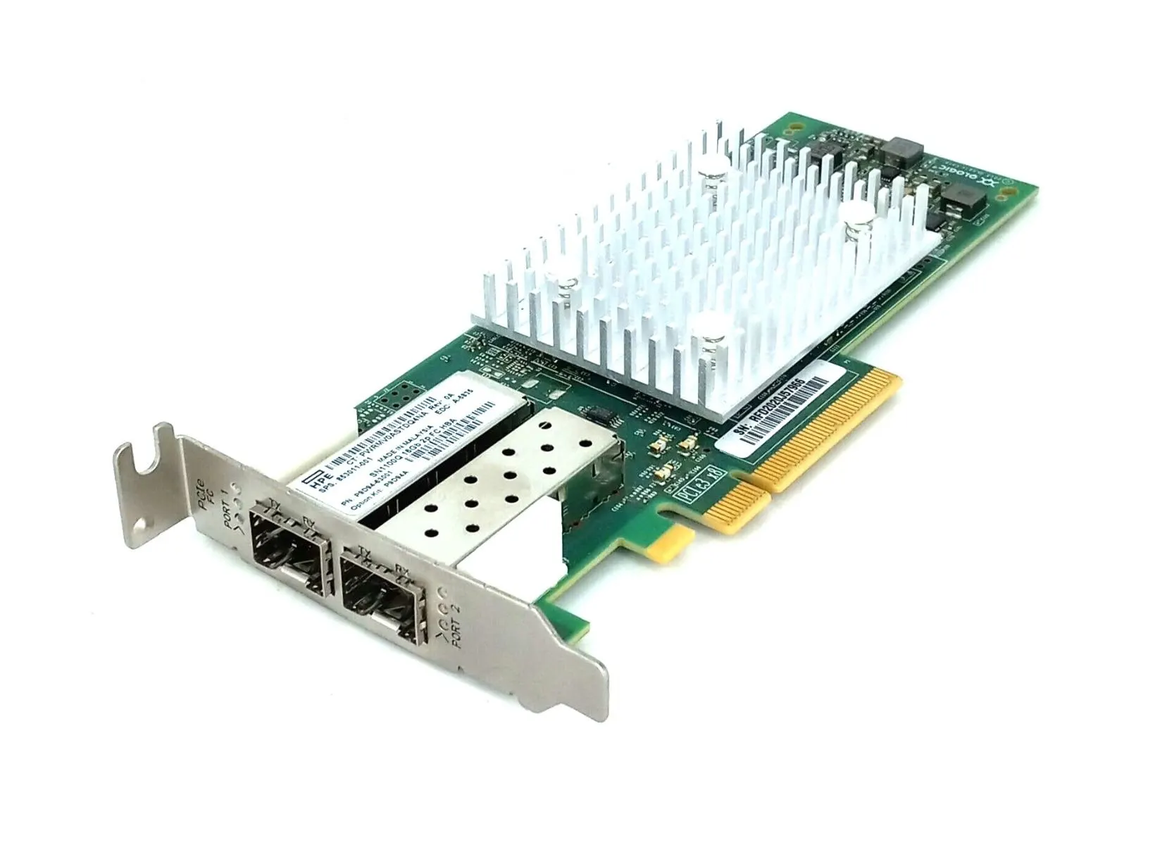 HPE QLE2692-HP P9D94A SN1100Q 16Gb 2P FC HBA 853011-001