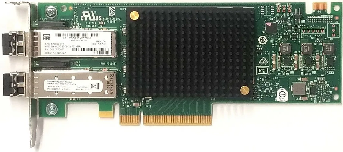 HPE SN1600E 32GB 2x FC HBA