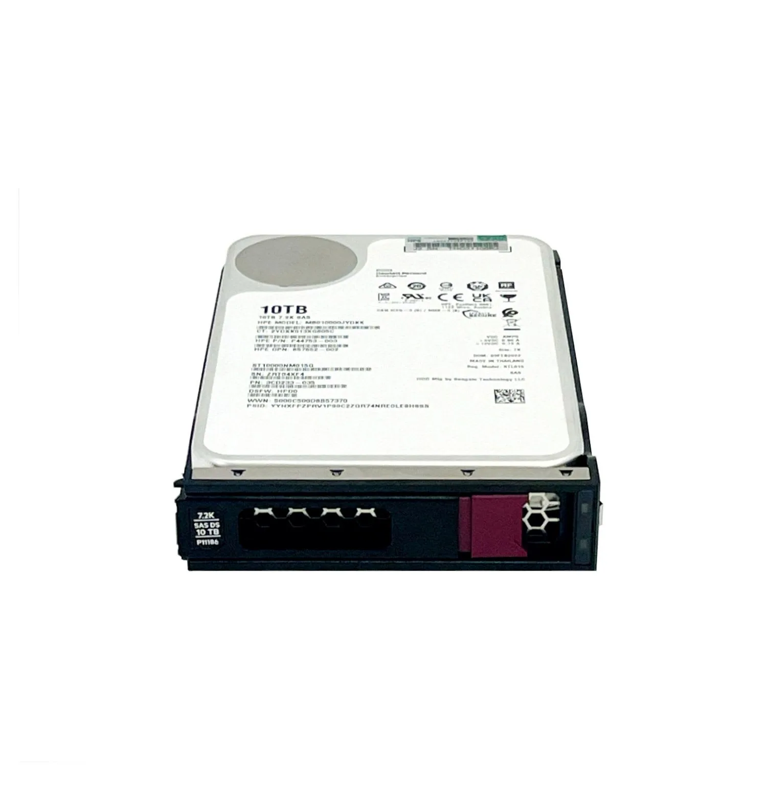 HP 10TB SAS 12G 7.2k 3,5" LFF P/N: P44753-003