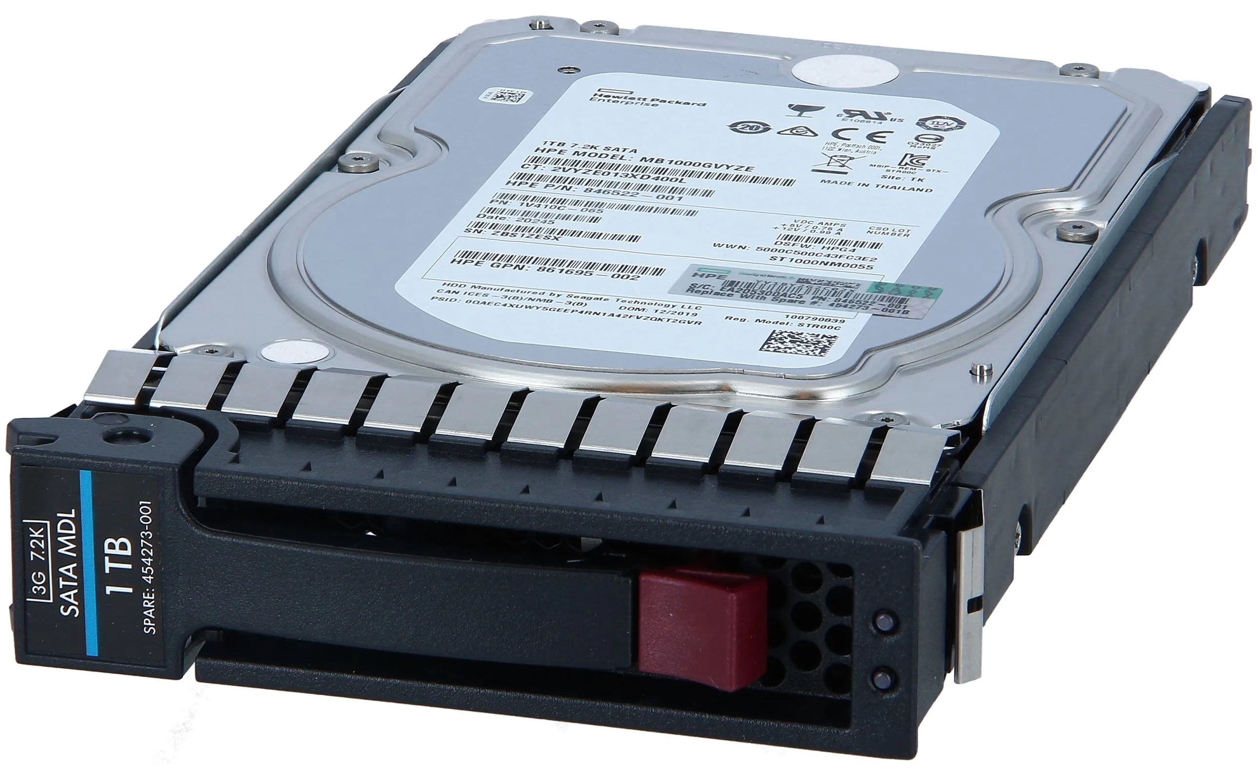 HP 1TB SAS 7.2K 12Gbps  2,5" SFF - P/N: 832511-001