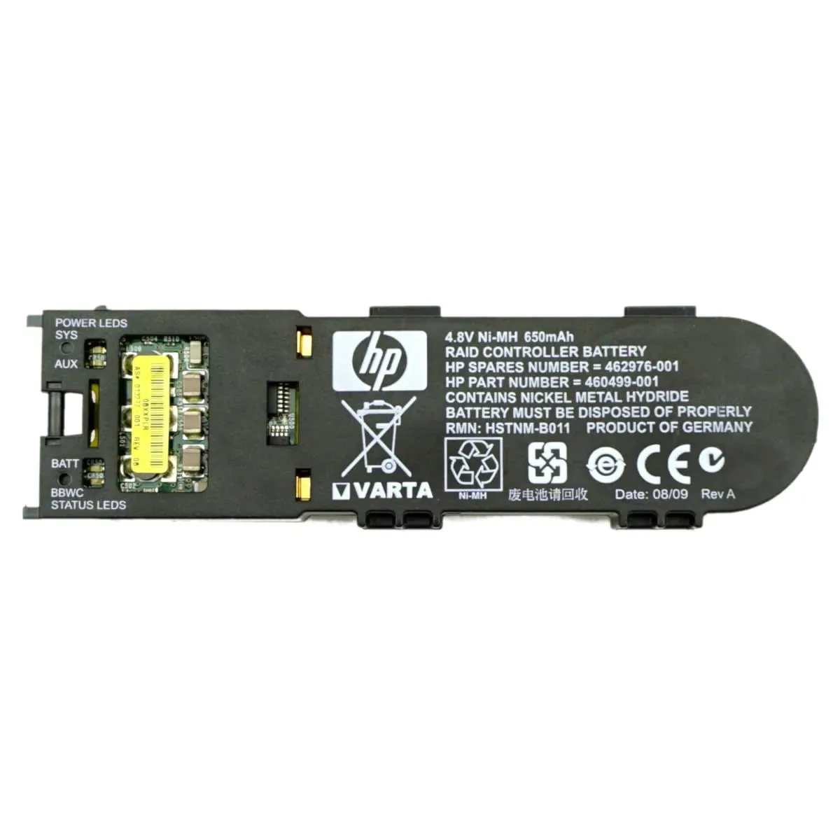 HP P410, P411, P212, P812 - BBWC Battery 460499-001