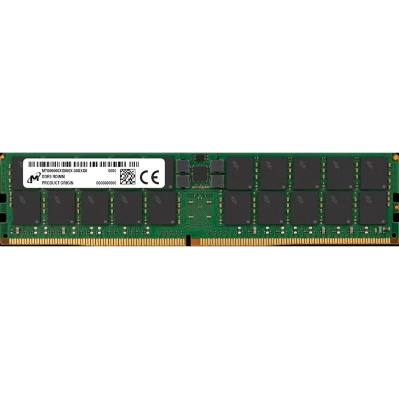 Micron 64 GB DDR5-6400MHz ECC RDIMM - MTC40F2046S1RC64BD2