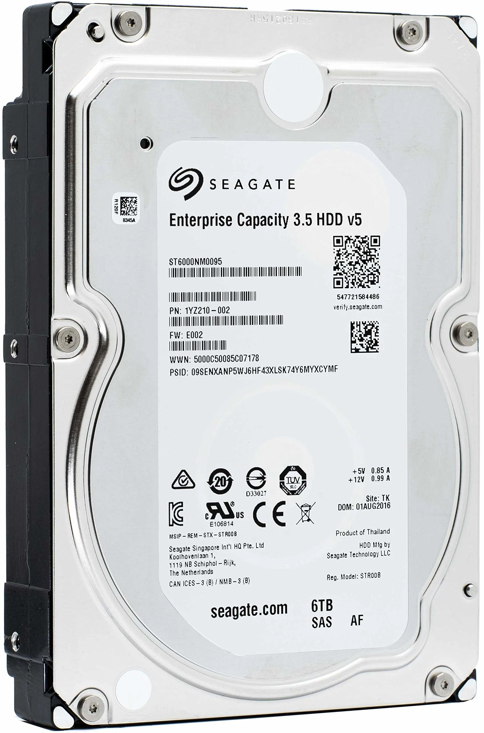 Seagate NEW 6TB SAS 12Gbps 3,5" LFF