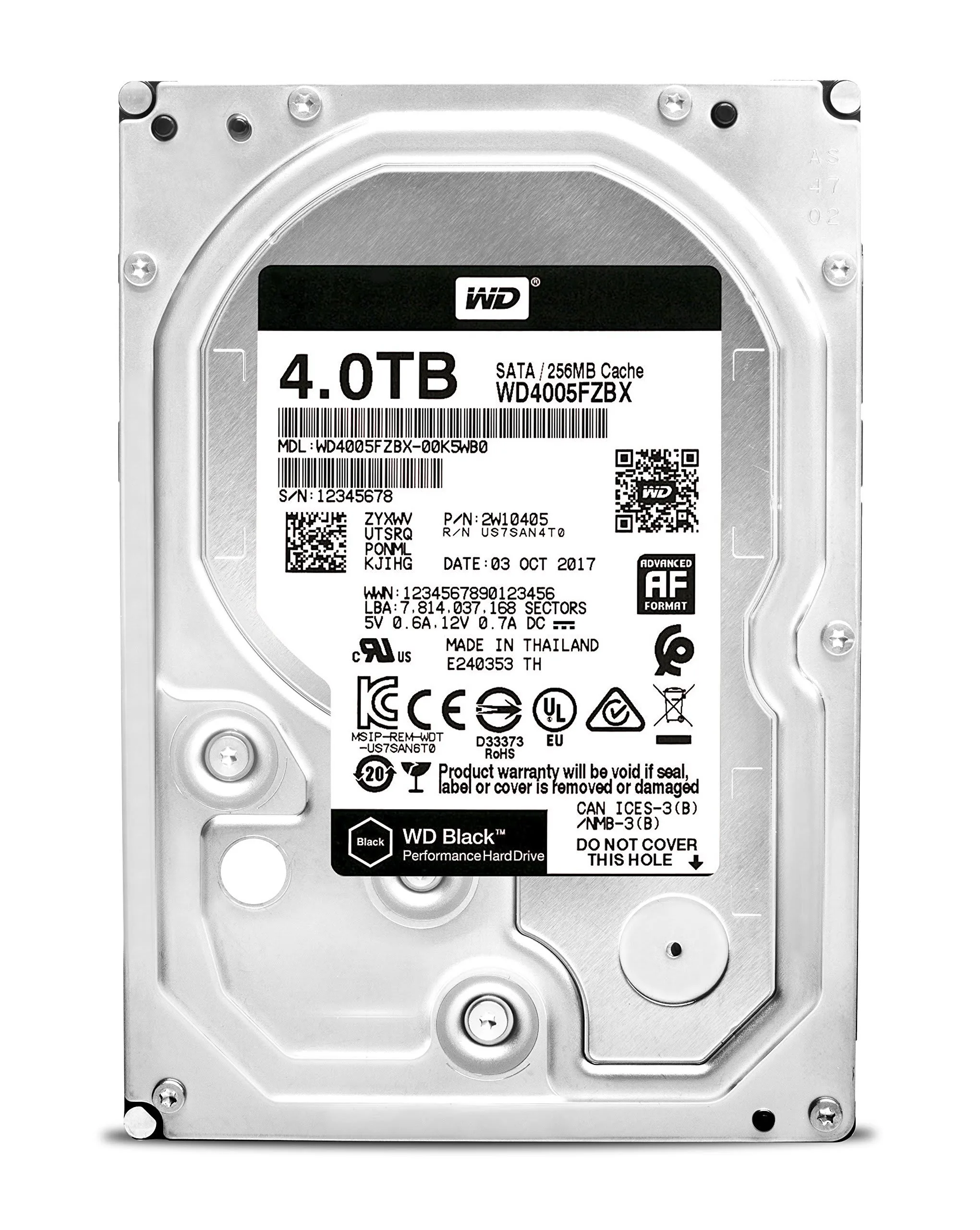 WD 4TB SAS 7.2K 6Gbps 3,5" LFF