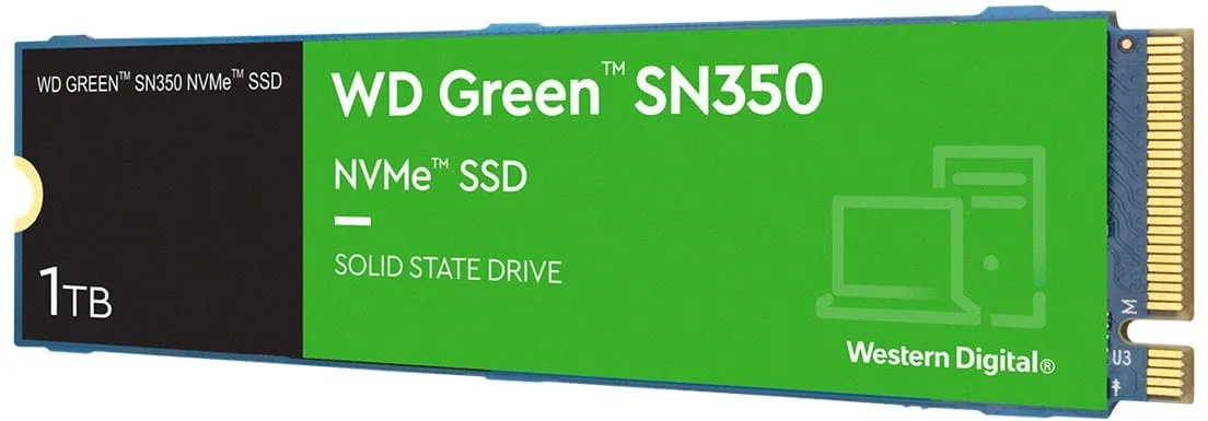 WD Green 1TB M.2 NVMe PCle SFF SN350