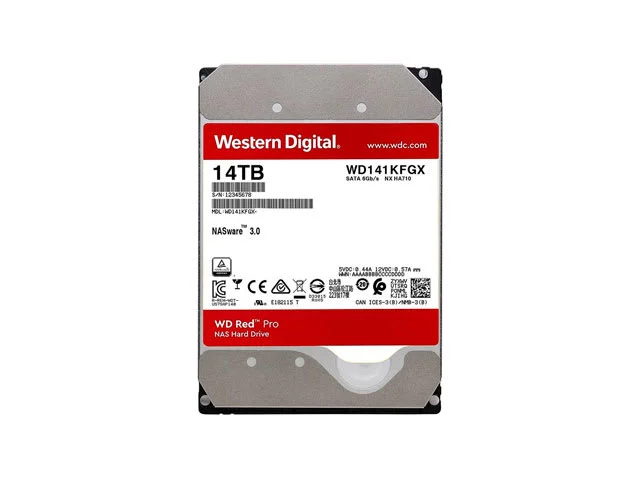 WD Red Pro 14TB SATA 7.2K 6Gbps 3,5" LFF