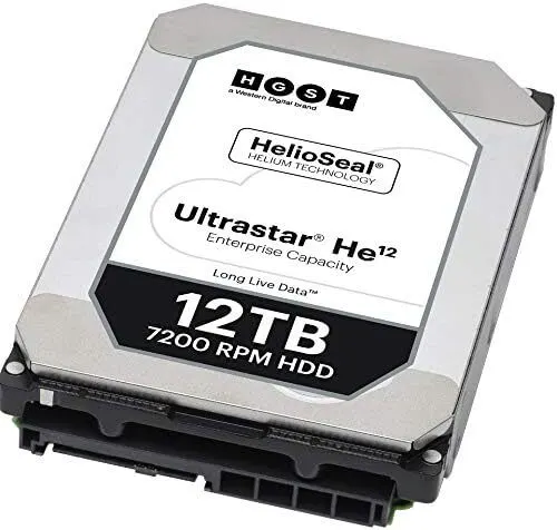 WD Ultrastar He12 NEW 12TB SATA 6Gbps 3,5" LFF