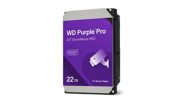 Western Digital Purple 22TB 3.5 HDD SATA3 P/N:WD221PURP