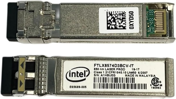 DELL 10GB SFP+ TRANSCEIVER FC  FTLX8574D3BCV-IT/0XYD50 1