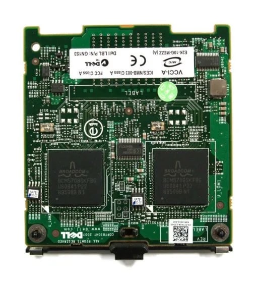 Dell Broadcom dual port gigabit Mezzanine Nic - P/N: FM634  4