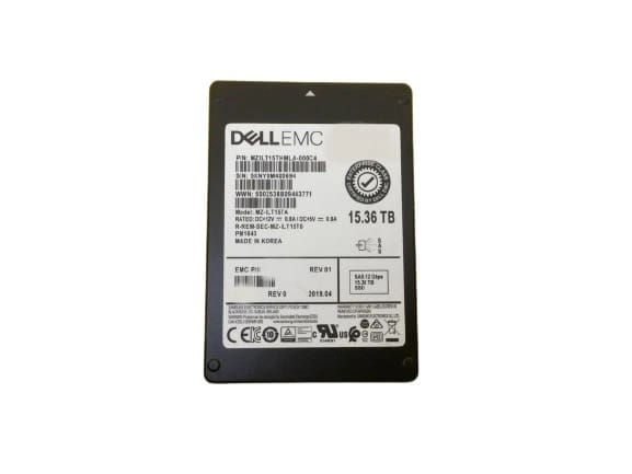 Dell Enterprise 15.36TB SAS SSD 12G  P/N: 0V51HG 1