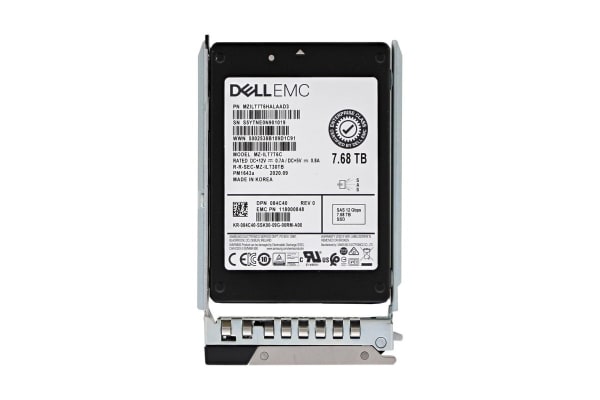 Dell Enterprise 7.68TB SAS SSD 12G P/N: 84C40 1