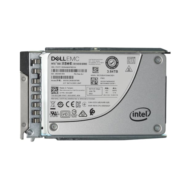 Dell INTEL 3.84TB SATA 6Gbps SFF P/N: 0DC29P 1