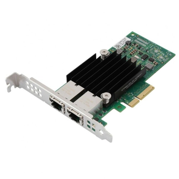 Dell Intel X550-T2 LAN Controller 10 Gigabit Dual Port Converged Ethernet 2x 10GbE RJ-45 4V7G2 1