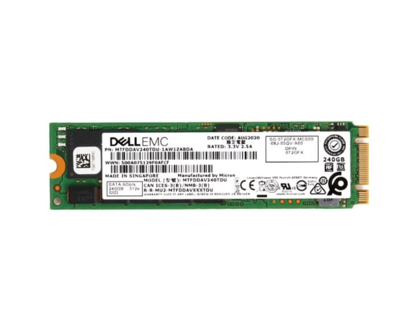 Dell Micron 240GB M.2 SATA-3 6Gbps  1