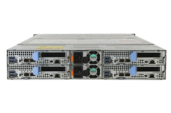 Dell PowerEdge С6400 (4x C6420 Node) 24x SFF 4