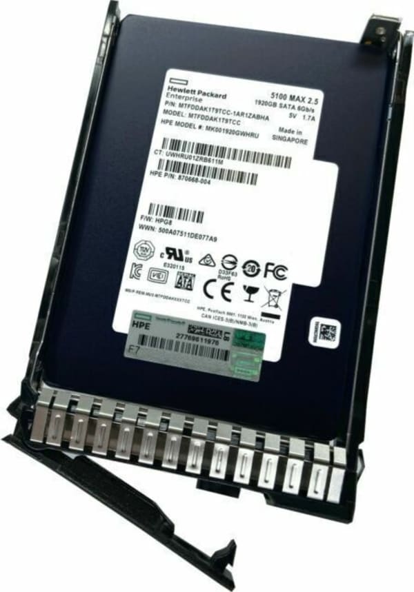 Micron 5100 ECO 1.92TB SATA 6Gbps SFF 1