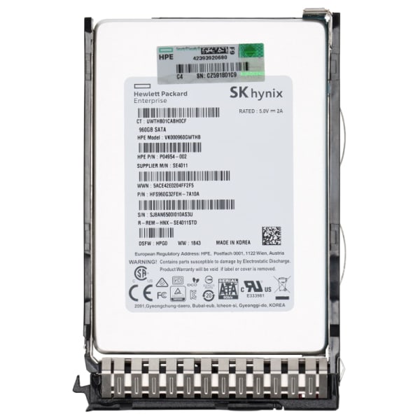 HP Enterprise 960GB SATA  6Gbps SFF P/N: P04954-002 2