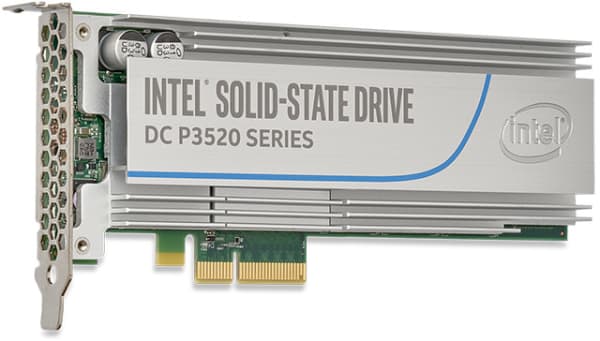 INTEL DC P3520 2TB PCIe NVME 3.0 x 4 3D MLC SSD 1