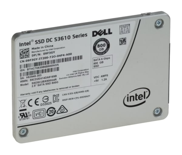 Intel DC S3610 800GB SATA 6Gbps SFF 1