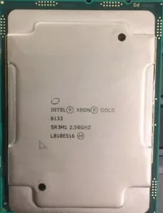 Intel Xeon Gold 6133 20x Core 2.5GHz 2