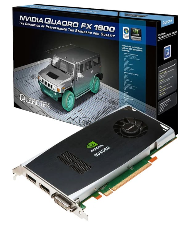 NVIDIA Quadro FX1800 768MB 1