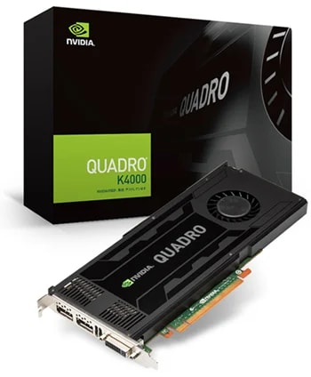 NVIDIA Quadro K4000 3GB 1