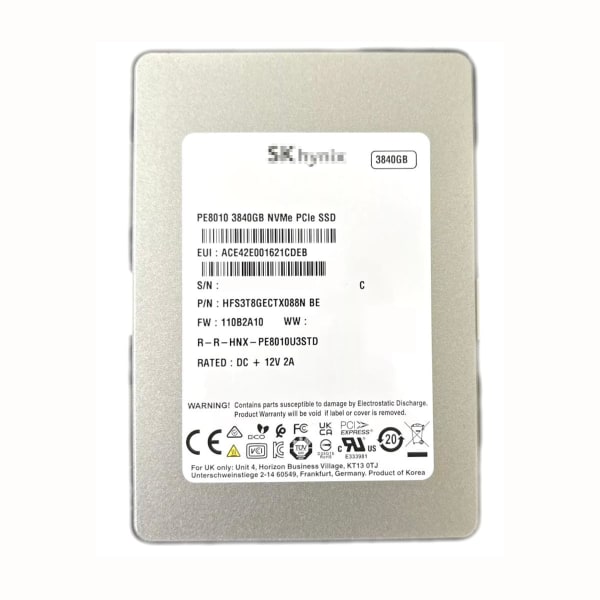SK Hynix 3.84TB U.3 NVMe Gen 4  2,5 SFF 1
