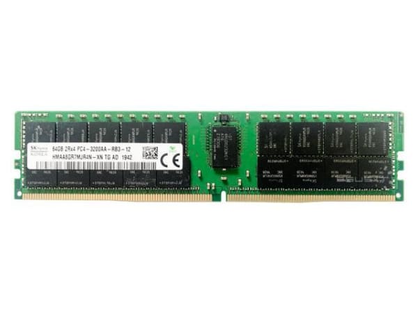 SK Hynix 64GB DDR4 3200MHz 25600R ECC Reg. - P/N: HMAA8GR7MJR4N-XN 1