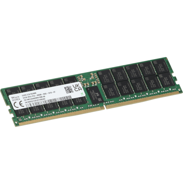 SK Hynix  64GB 5600Mhz DDR5 ECC REG PN: HMCG94AGBRA631N AA 1