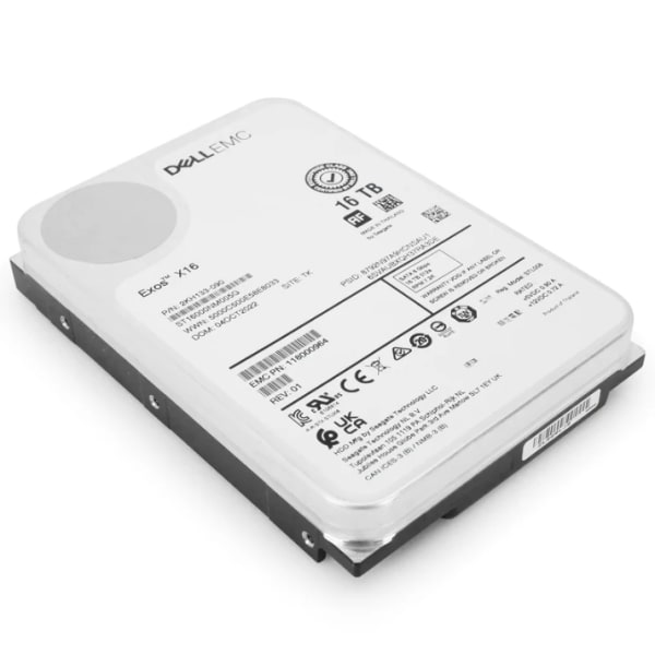 Dell EMC Exos X16 16TB SAS 12Gbps 3,5" LFF | P/N: 0CNXPV 1