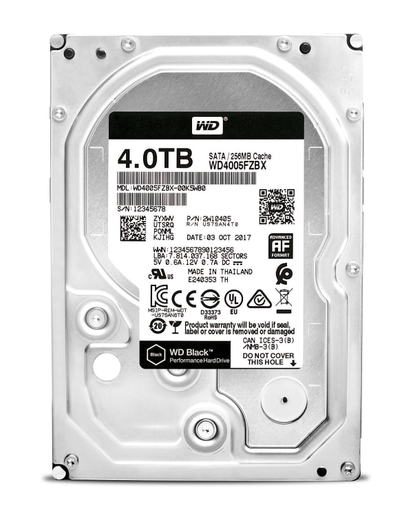 WD 4TB SAS 7.2K 6Gbps 3,5" LFF 1