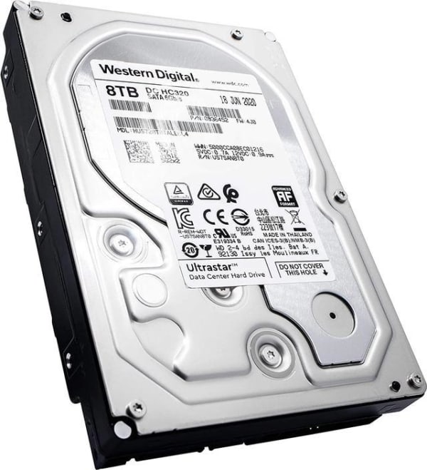 WD HC320 8TB SATA 7.2K 6Gpbs 3,5" LFF 1