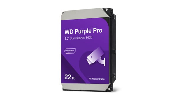 Western Digital Purple 22TB 3.5 HDD SATA3 P/N:WD221PURP 1
